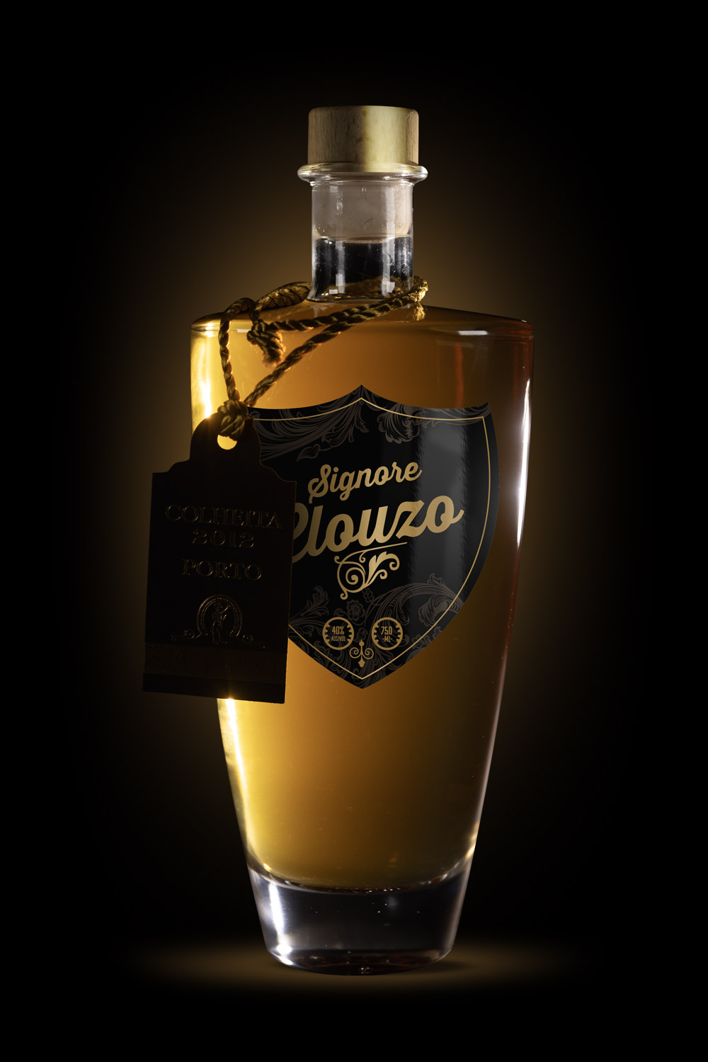 Etiquette de la bouteille